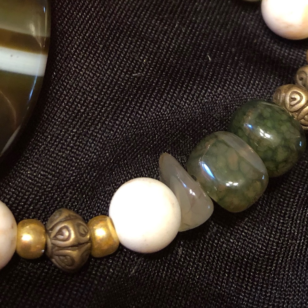 💚🆕🤍AUTHENTIC GEMSTONES BRACELET🤍🆕💚